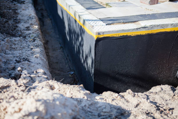 Residential Waterproofing installation at a Minster, OH home by SJ Waterproofing Pros
